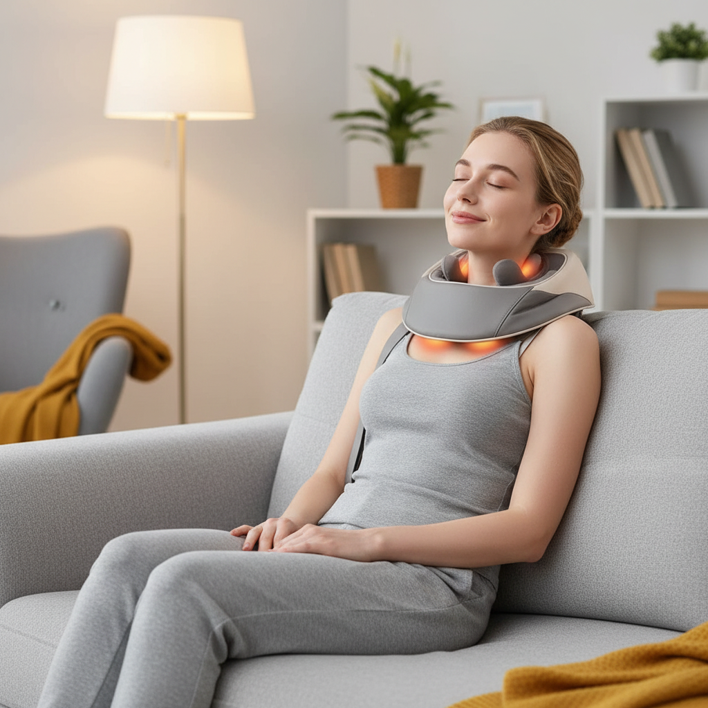 Masseur Cervical 4D Sans Fil