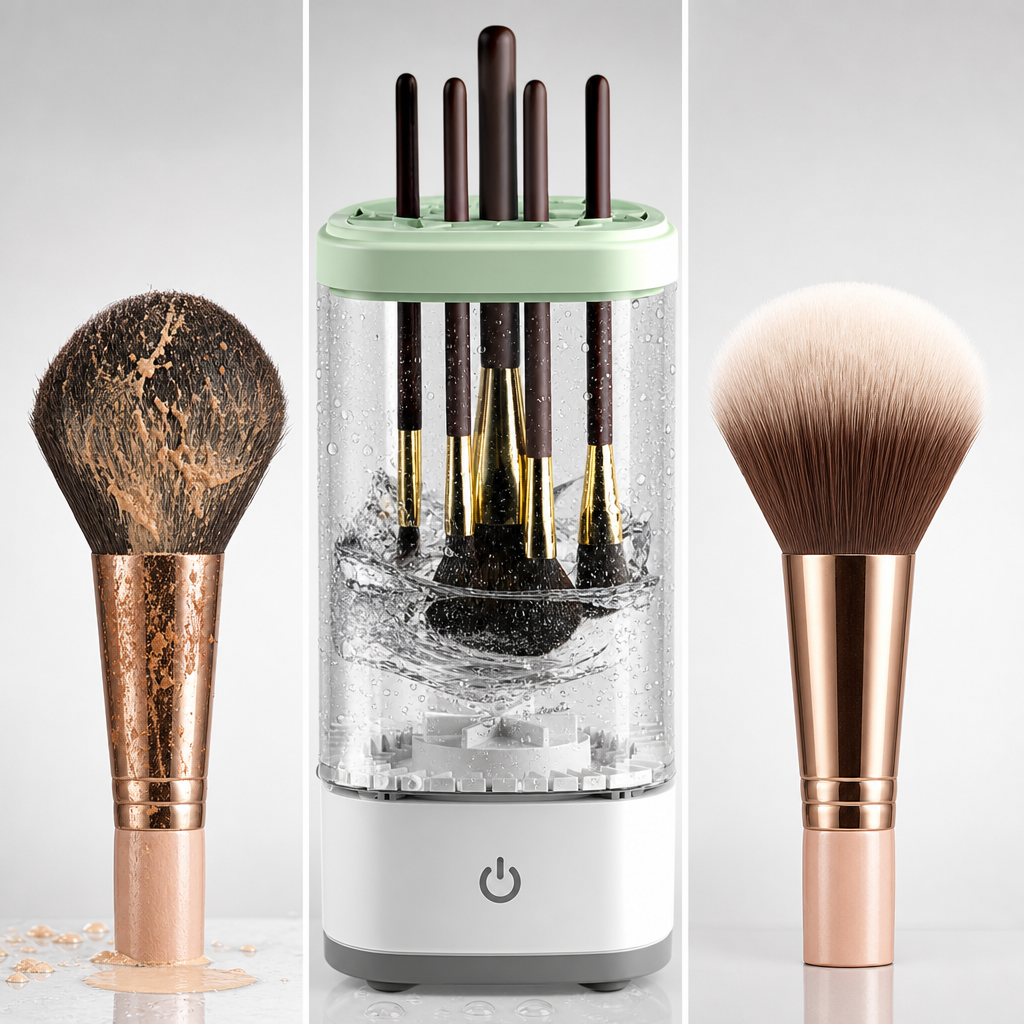 BrushClean Nettoyeur de Pinceaux